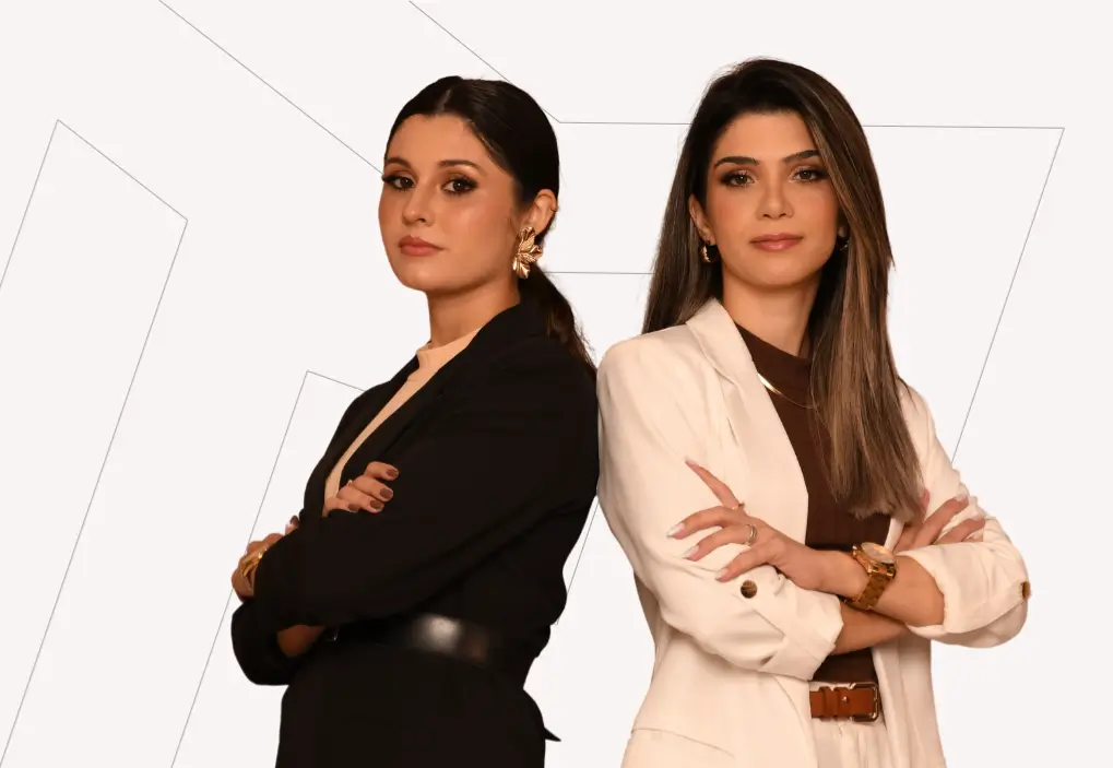 Beatriz Meller e Daiane Furlanetto